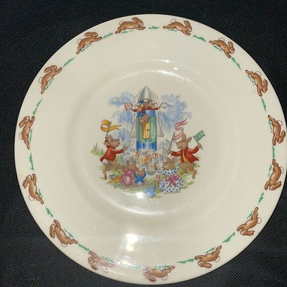 Set of 3 bunnykins royal Dolton Tableware - Picture 3 of 11